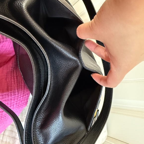 Fossil Sam Black Leather Tote/Shoulder Bag ZB1464001 - Picture 5 of 16